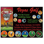 Vegas Golf High Roller Edition with 15-chips! Now Includes a FREE Beer Chip